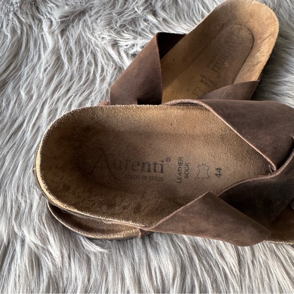 Birkenstock style Spain Autenti leather slippers - Picture 3 of 5